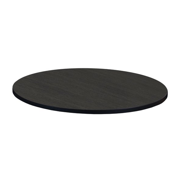 Regency Regency 36 in. Round Laminate Double Sided Table Top- Ash Grey or White TTRD36AGWH